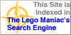 This Site is Indexed in The Lego Maniac's Search Engine
